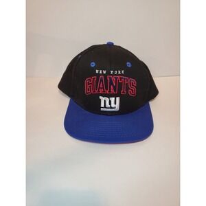 New York Giants Nfl Reebok‎ Blue And Black Snapback Hat